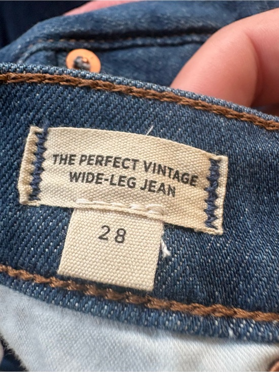 Madewell Denim - Madewell The Perfect Vintage Wide-Leg Jean - Blue (Brand New)